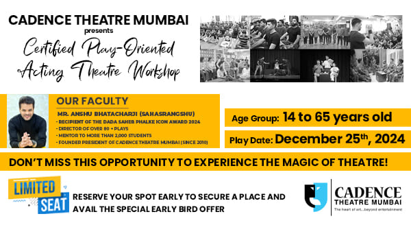 1 Month Play Production Oriented Certified Acting Theatre Course